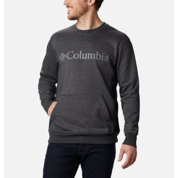 Columbia Sweater Heren, Minam River Crew Zwart, 87LZHOXRV